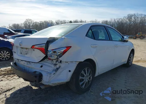 2016 Toyota Corolla L z USA, uszkodzony, nr VIN 2T1BURHE6GC735115